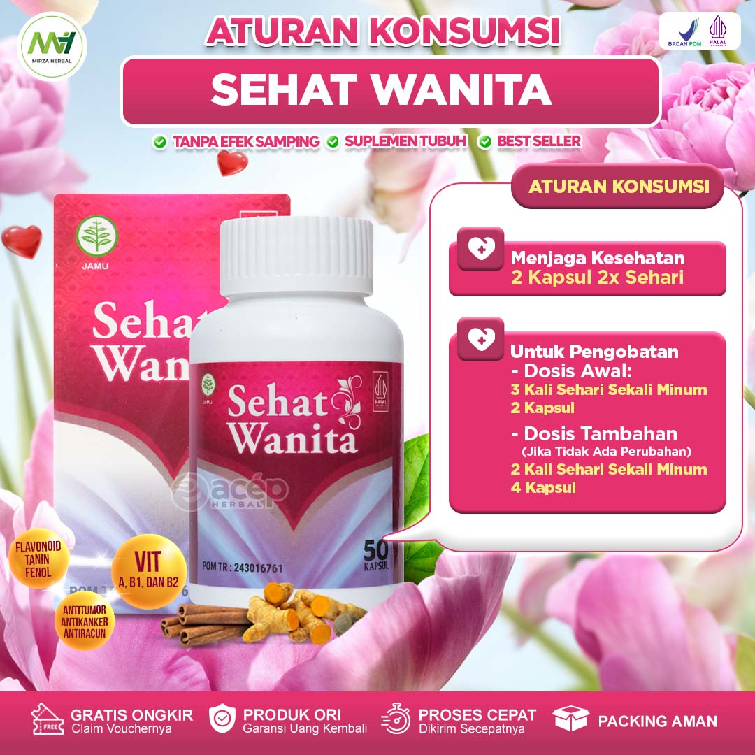 Kapsul Sehat Wanita Asli 100% Original Berlegalitas Aman Sudah BPOM dan Halal MUI 3